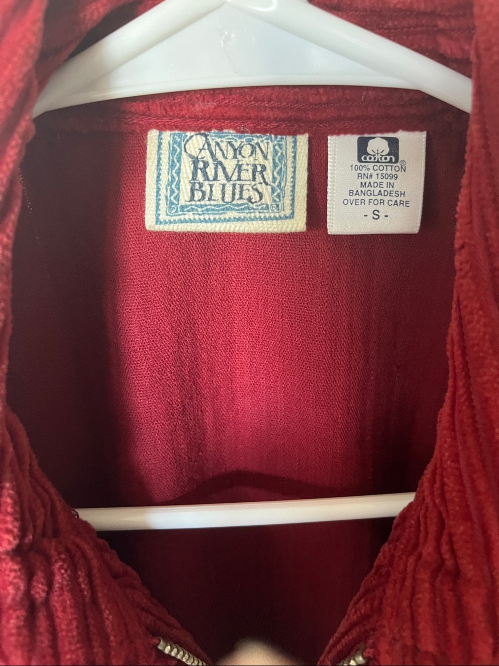 Colorful Corduroy Zippered Jacket - Picture 2 of 4